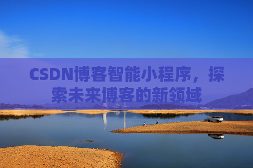 CSDN博客智能小程序，探索未来博客的新领域